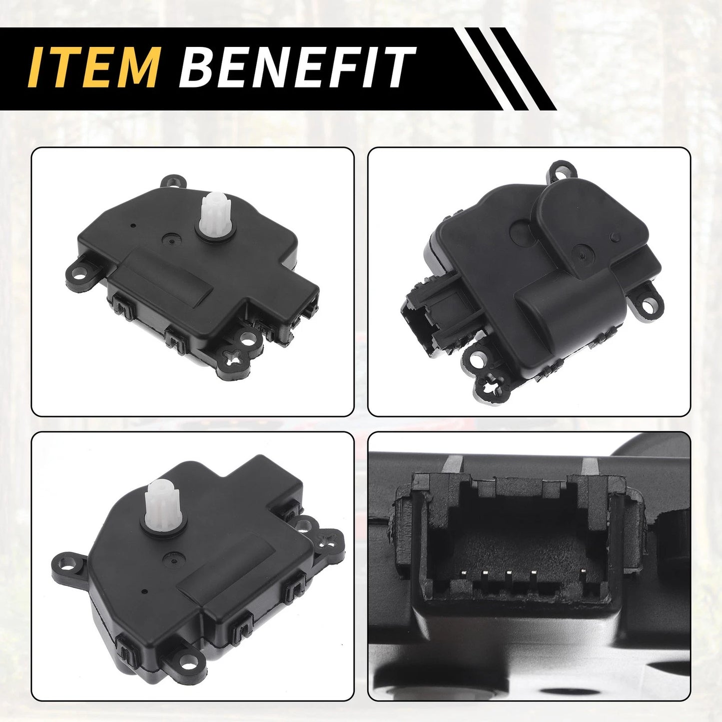 HVAC Air Door Actuator Heater Blend for Infiniti QX56 (2004-2010)