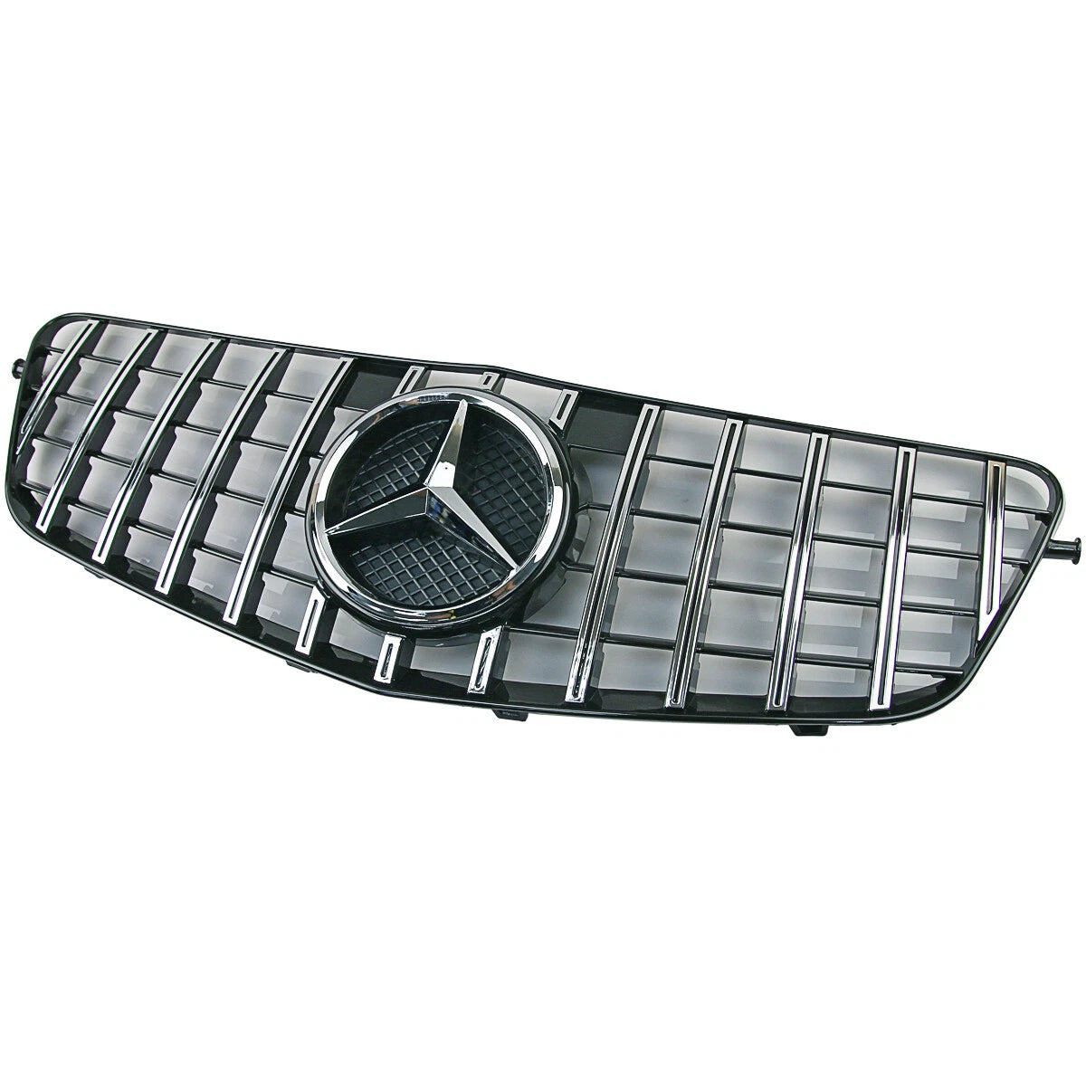 Chrome GT Grille for Mercedes Benz W212 E-Class E180 E200 E300 (2009-2013)