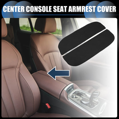 Armrest Protector Cover Pad for BMW X5 X6 (2010-2018) - 1 Pair Neoprene Black