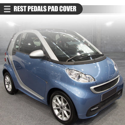 Rest Pedals Pad Cover Replacement for Mercedes Benz Smart Fortwo (2009-2014)