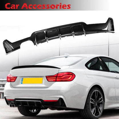 Rear Bumper Diffuser Lip for 2014-2020 BMW F32 F33 F36 4 Series 428i 430i M Sport