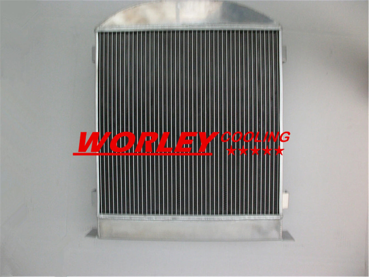 3 Core Aluminum Radiator & Fan for 1932 Ford Chopped Engine (1932)