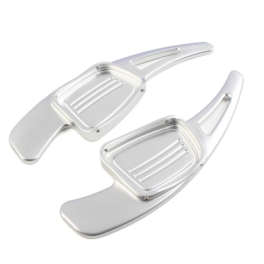 Silver Steering Wheel Shift Paddle Shifter for Audi A3 A4 A5 S3 S4 Q2 Q5 Q7 TTS