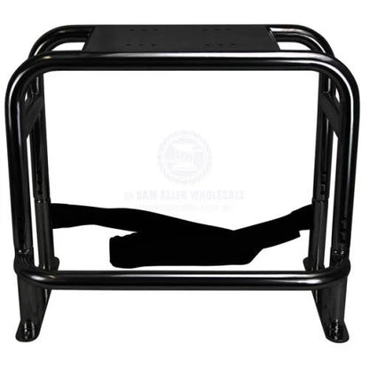Relaxn Space Frame Boat Seat Pedestal Base S/S Black Powder Coated