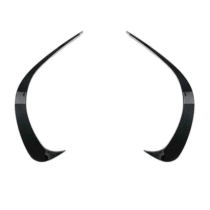 Carbon Fiber Front Fog Light Splitter for Mercedes Benz C-Class (2022-2023)