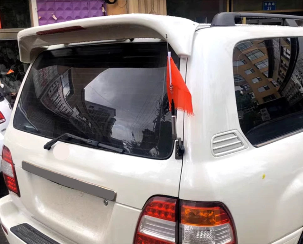 LED Unpainted Rear B Spoiler Wing for Toyota Land Cruiser 100, Lexus LX470 (1998-2007)