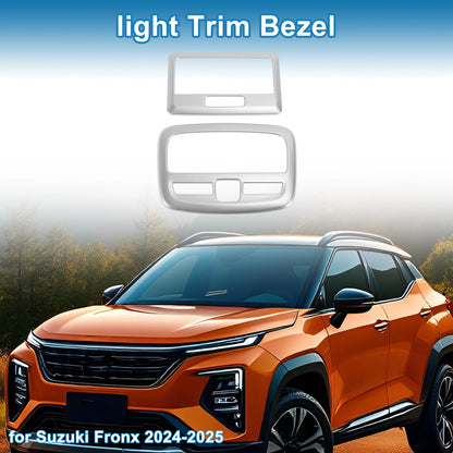Light Trim Bezel for Suzuki Fronx 2024-2025 Silver Tone