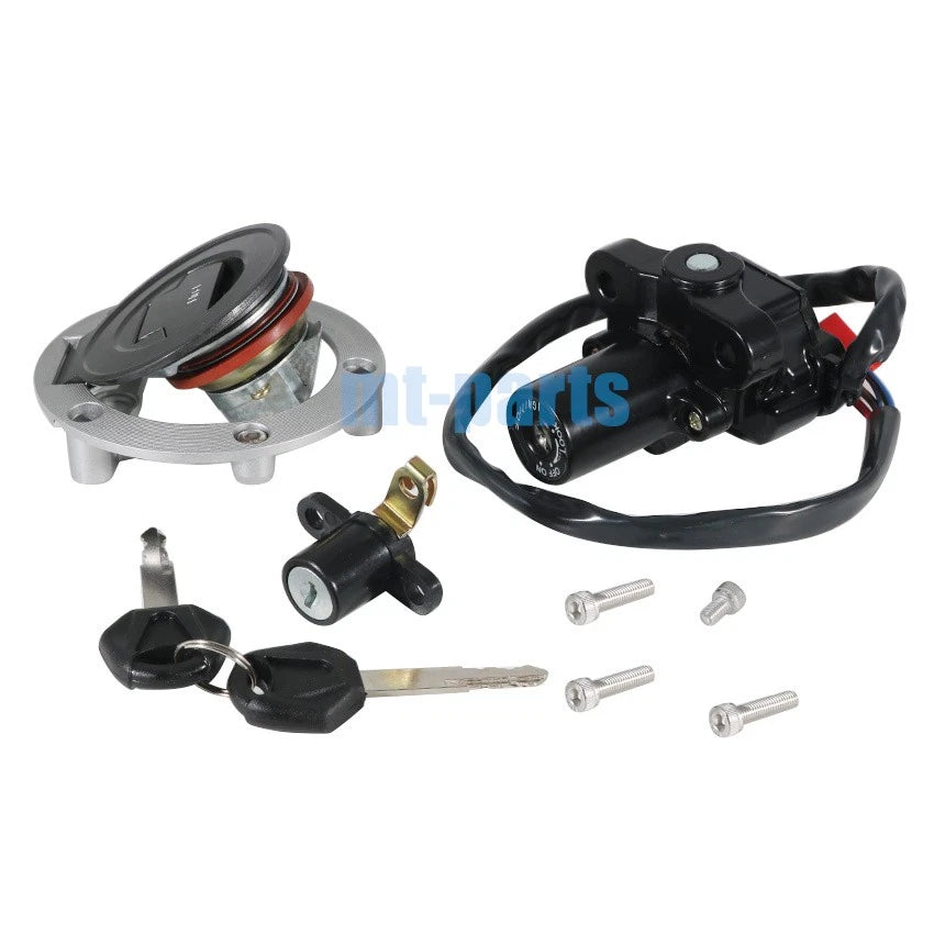 Ignition Key Switch & Fuel Tank Cap Set for Yamaha YZF-R1 R6 (98-05)