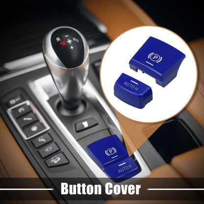 AUTO H P Button Cover Set for BMW F01 F02 F10 F12 F15 F25 F26 (2008-2017)