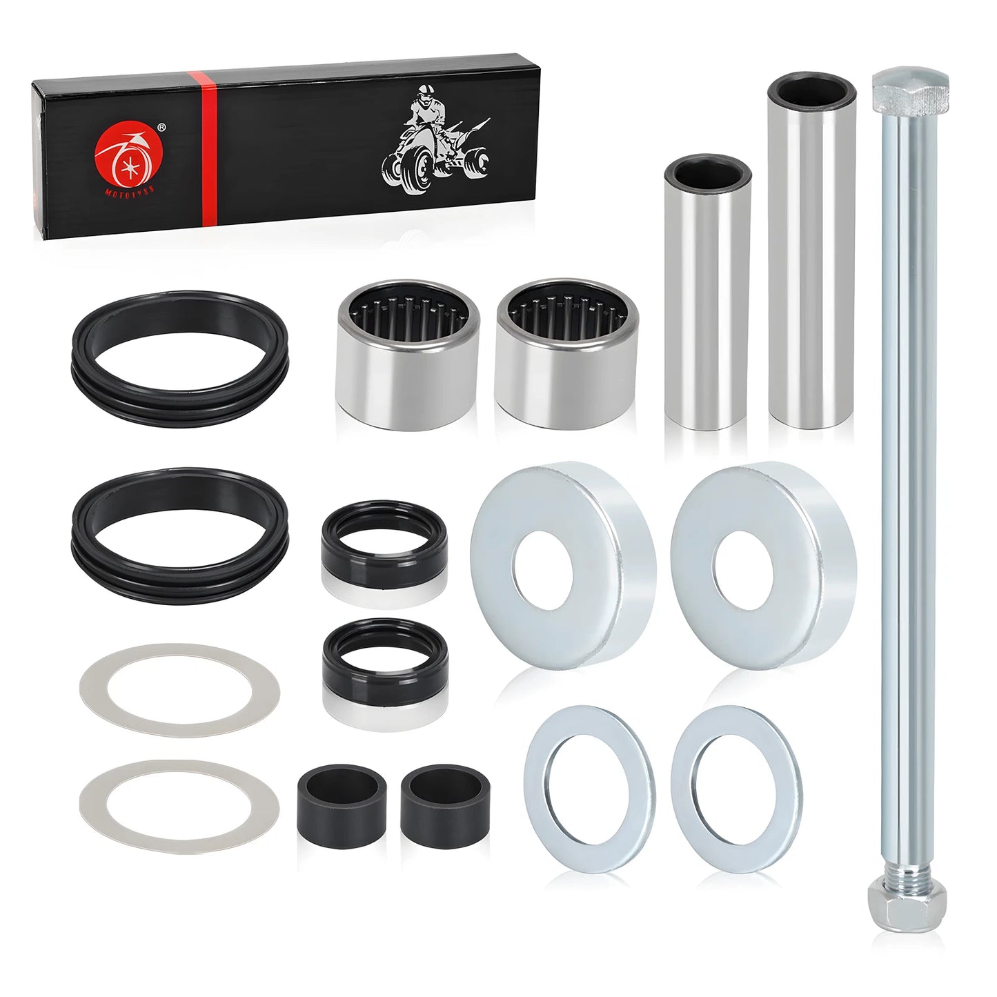Swing Arm Bushing Seal Pivot Bolt Kit for Yamaha Blaster (1988–2006)