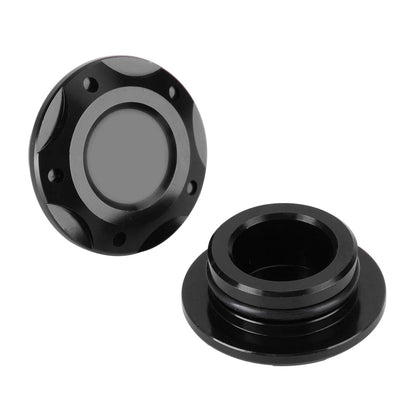 Frame Plugs 2 x Black Covers for Yamaha YZF R3 R25 MT-03 MT-25 (2015-2023)