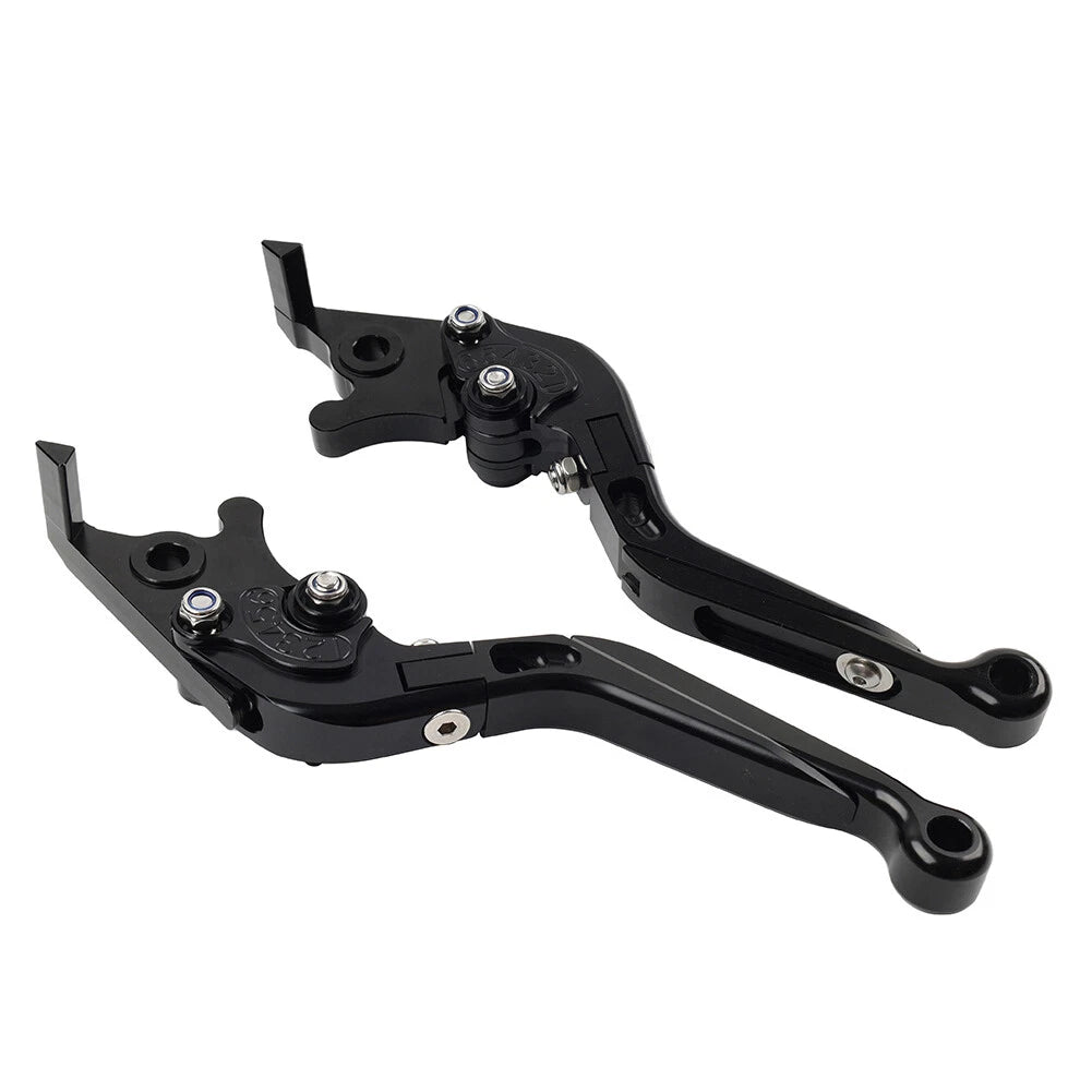 CNC Black Extendable Brake Clutch Levers for BMW R1200GS R1250GS (2013-2020)