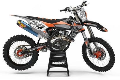 TITAN Style Decal Kit Graphics for KTM 450 SXF (2011-2012)