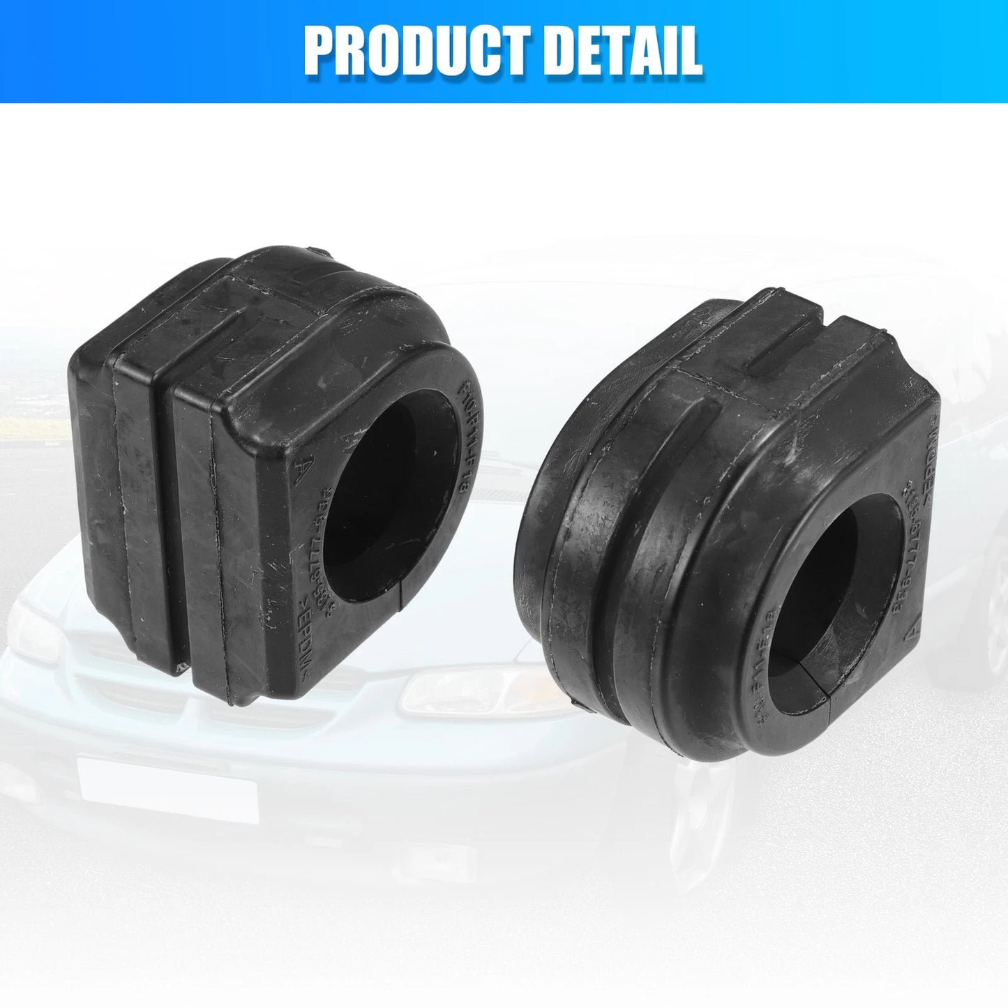 2 x Car Suspension Stabilizer Bar Bushings for BMW 528i (2011-2016)