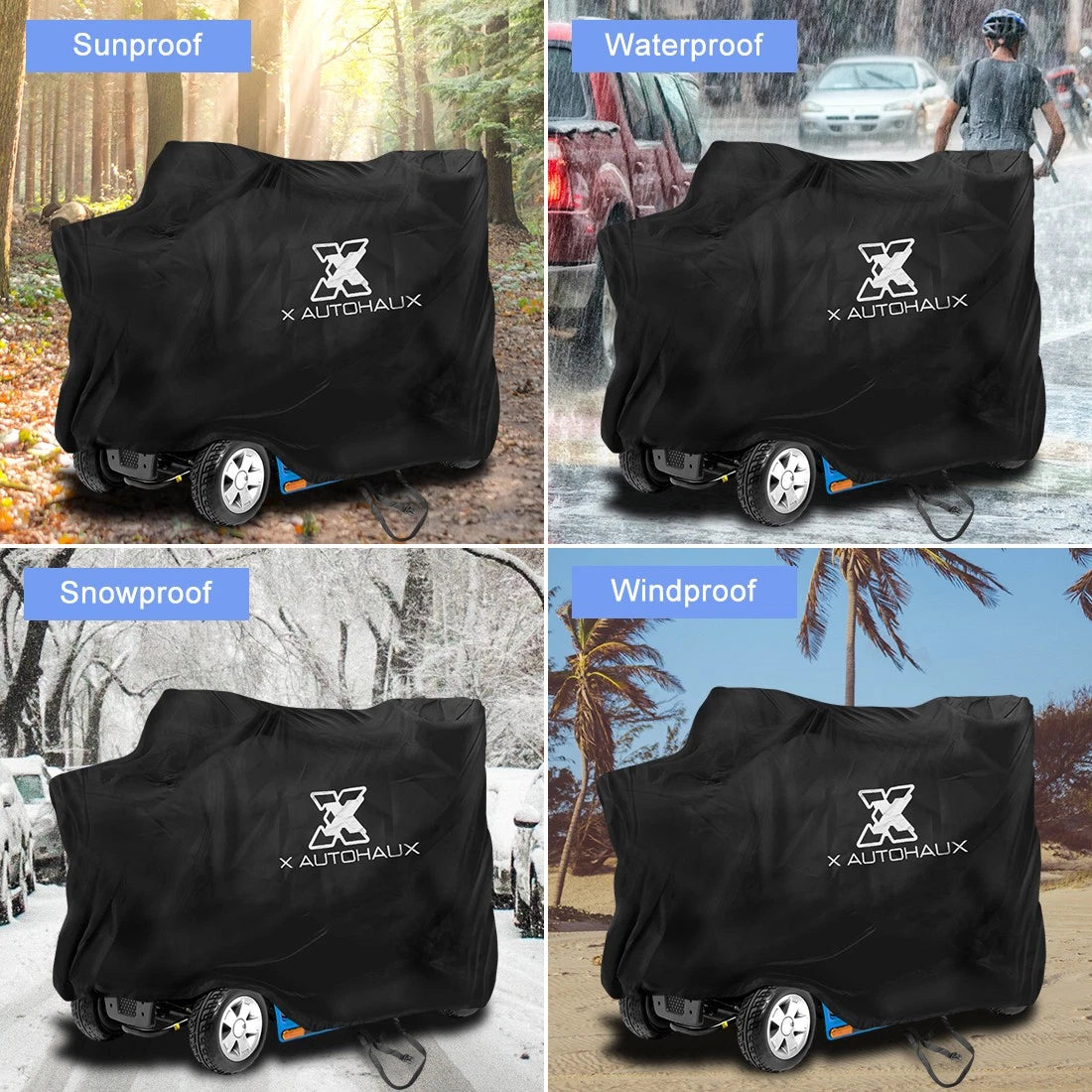 Cover for Universal Motorcycle Mobility Scooter Waterproof Rain Protection
