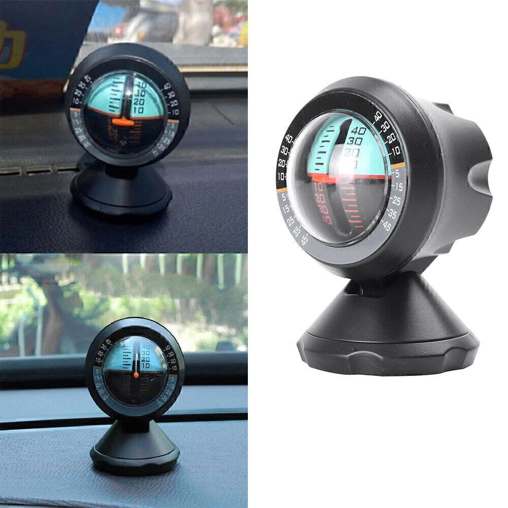 Offroad Inclinometer Gauge for Car - Angle Protractor Level Tilt Meter