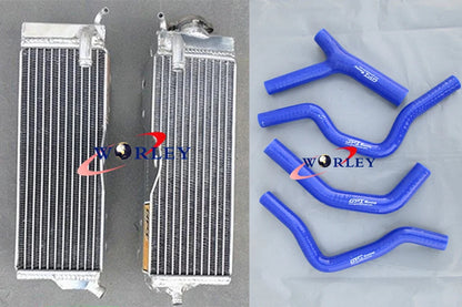 Aluminum Radiator & Hose for Honda CR500 CR500R (1985-1988)