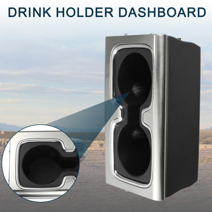 Cup Holder for GMC Sierra 1500 Instrument Panel Drink Holder Black