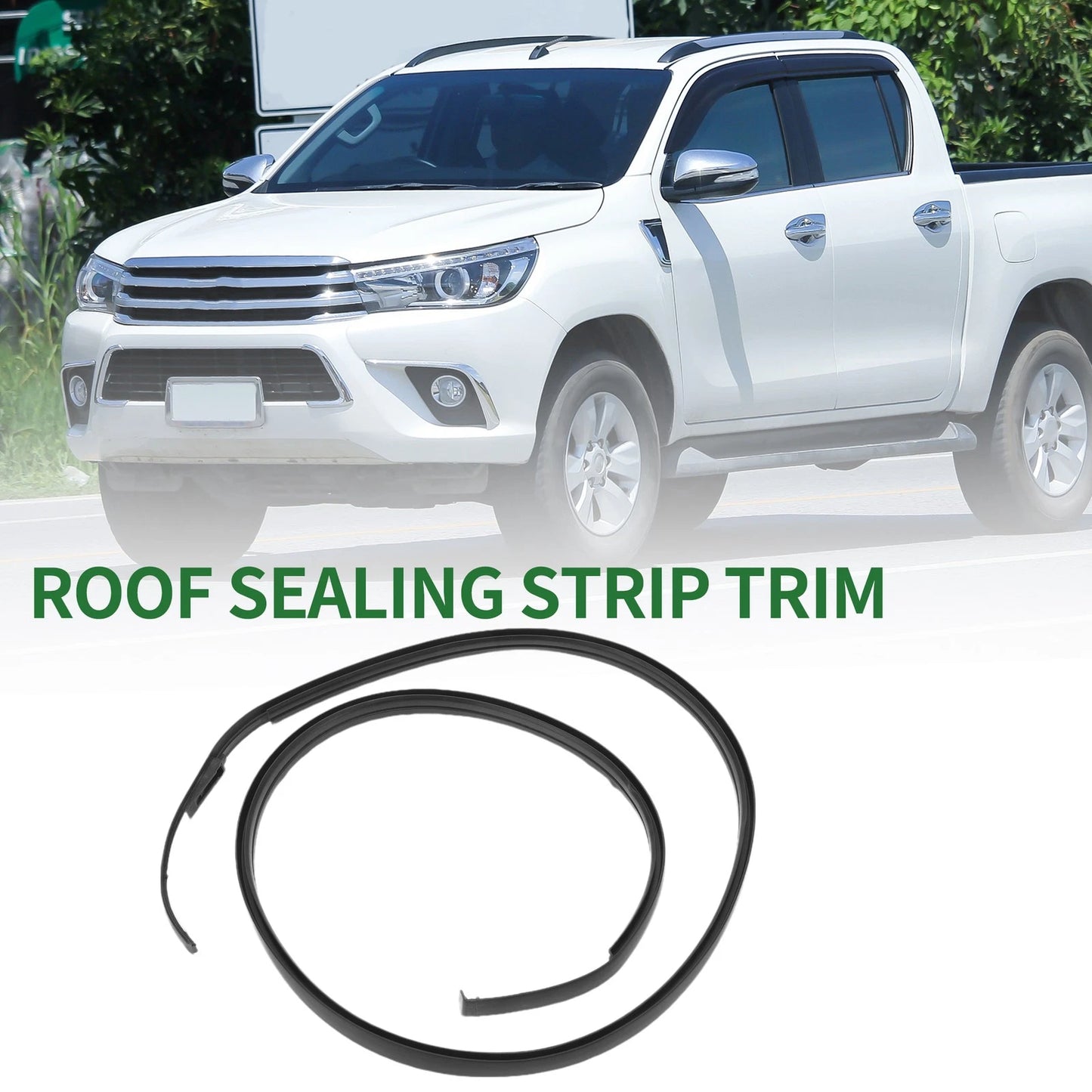 Right Side Roof Sealing Strip Sunroof Trim for Toyota Hilux (2016-2020)