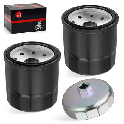 Oil Filter + Wrench for Kawasaki Ninja 300/500/650