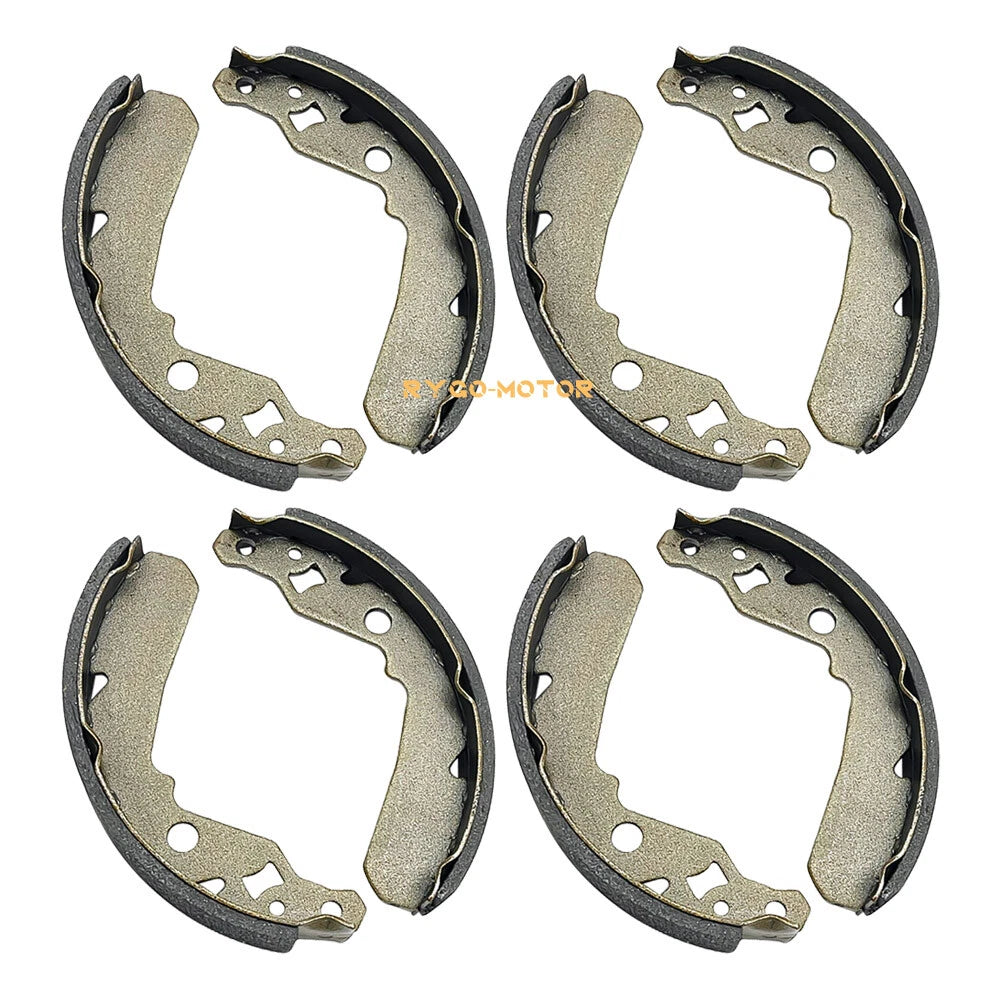 All 4 Front/Rear Brake Wheel Cylinders Shoes for Kawasaki Mule 600 610 SX