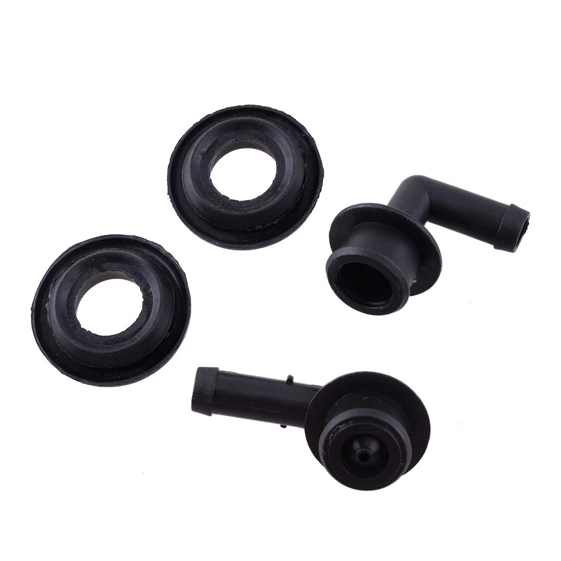 2 x 90�� PCV Valves & 2 x Grommets for Jeep Wrangler TJ & Grand Cherokee