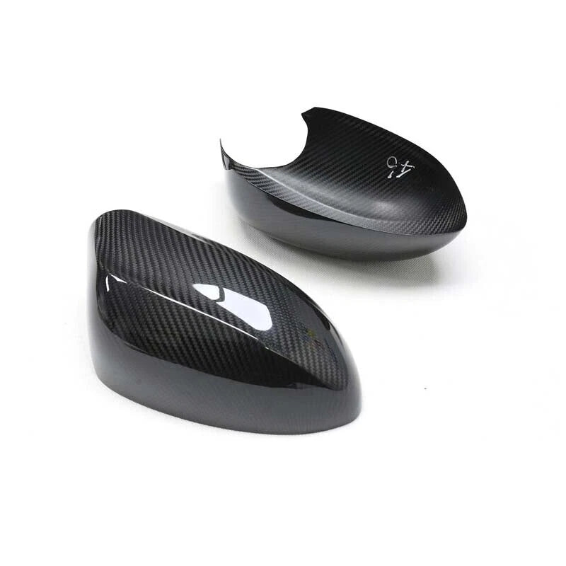 Real DRY Carbon Fiber Stick-on Side Mirror Caps Cover for BMW Z4 E89 2009-2016