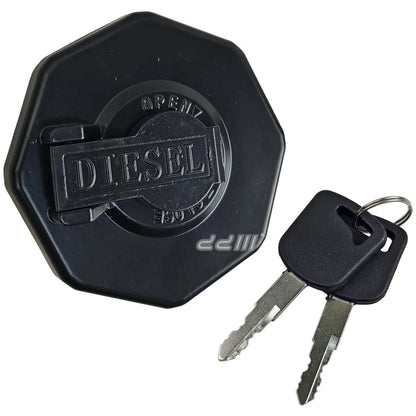 Fuel Tank Cap w/ Lock & Key for Isuzu Elf NLR NNR NPR NQR NKR NLS (2007-)