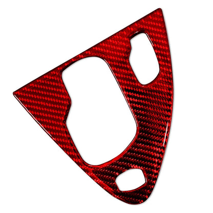 RHD Carbon Fiber Gear Shift Panel Cover Trim for BMW 6 Series (2004-2010)