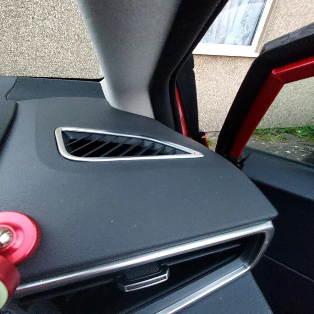 Silver Upper Dashboard Air Outlet Vent for Toyota Corolla Hatchback (2019-2024)