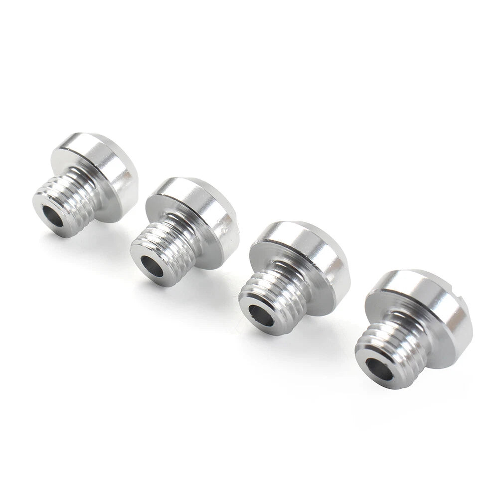 4PCS Universal Motorcycle Mirror Hole Blanking Plugs for M10 Screws & Bolts