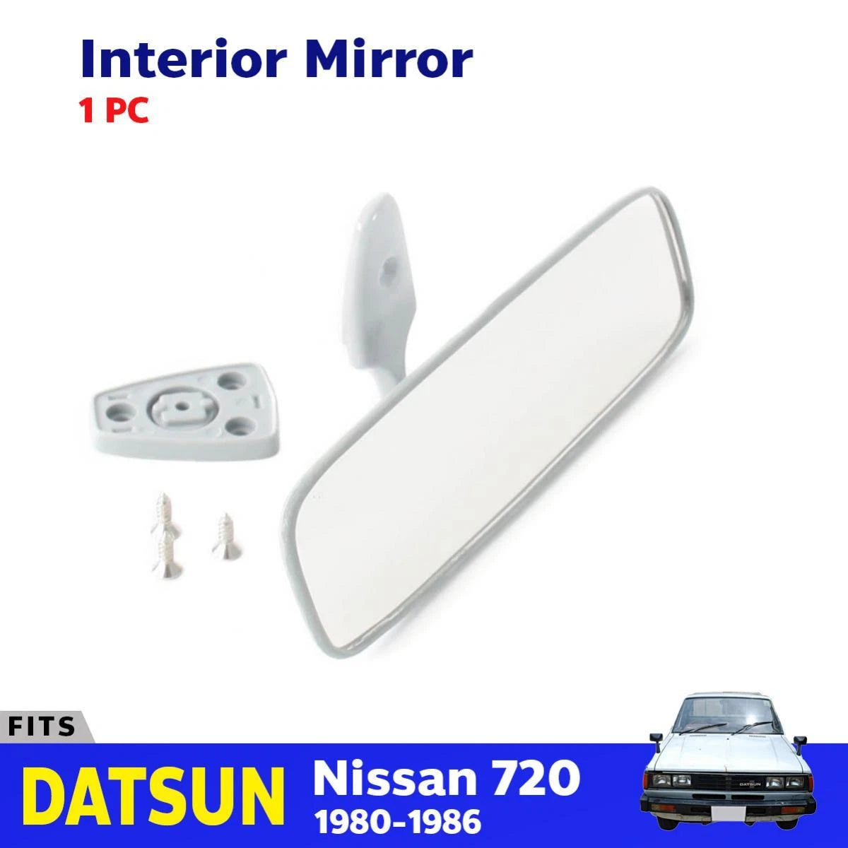 Room Interior Rear View Mirror Fits Datsun Nissan 720 UTE B10 KB10 1980-19 D06
