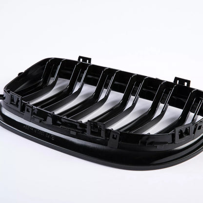 Gloss Black M3 Look Double Rib Grille for BMW E90 E91 (2009-2011)