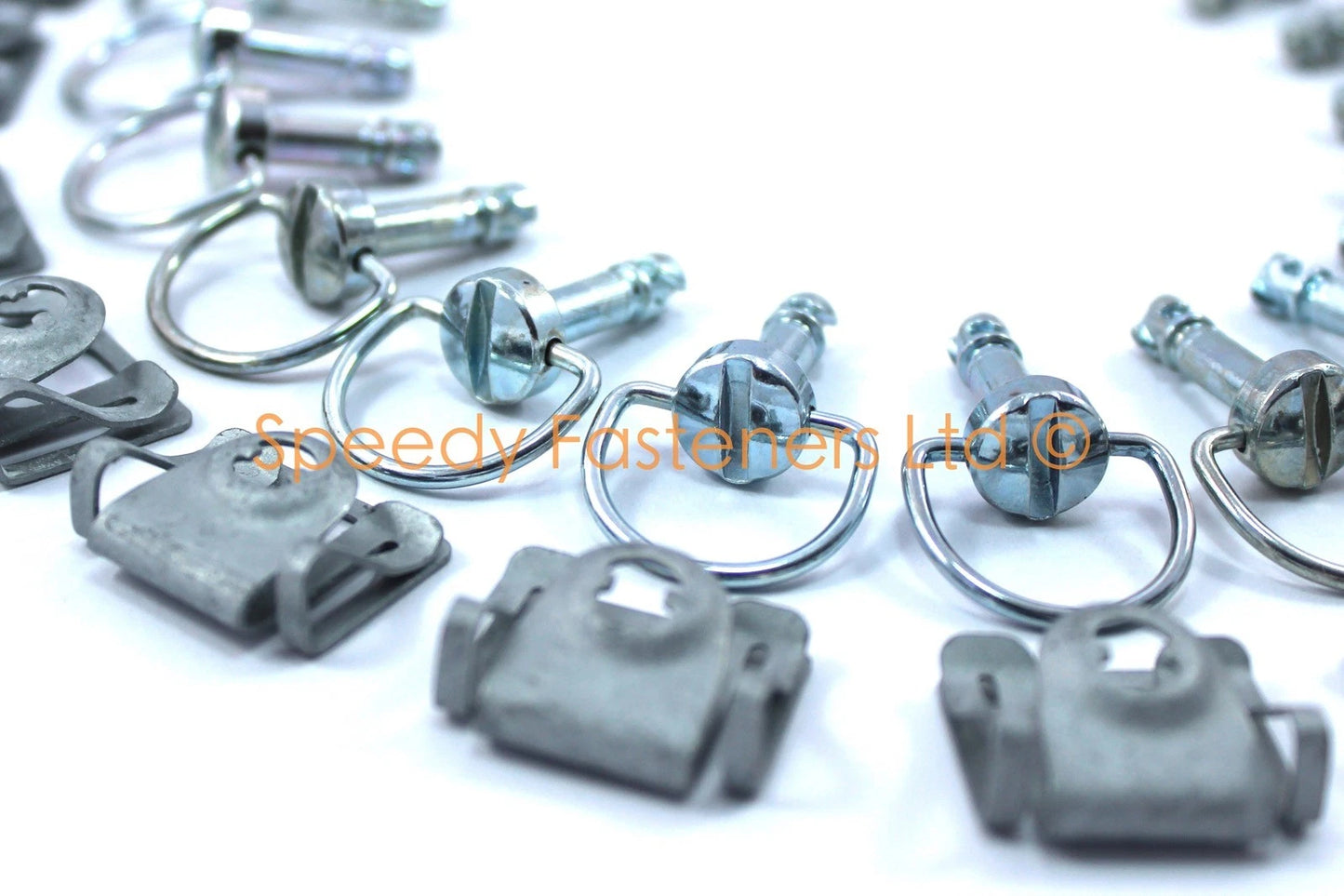 10x Tête de fourche Démontage Rapide Panex D Bague Vis Clips for Moto