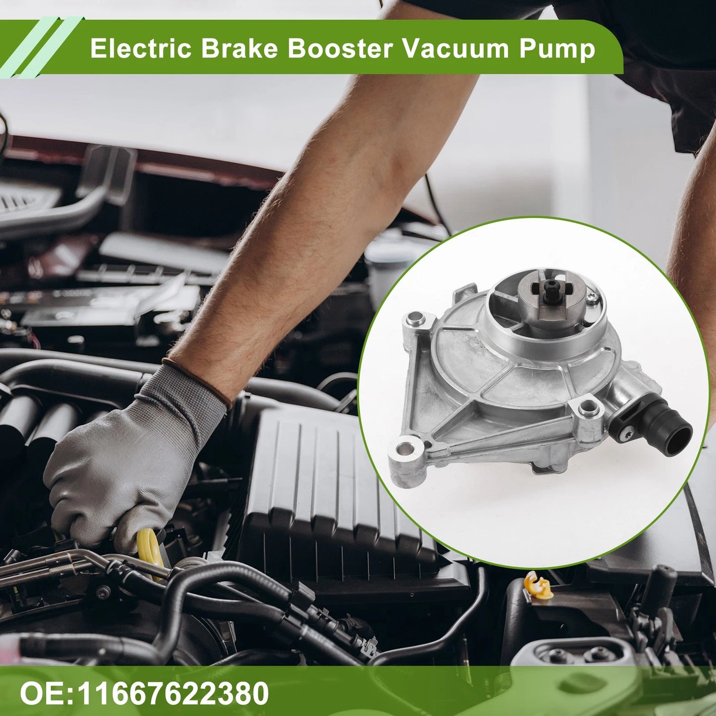 Brake Vacuum Pump for BMW 228i (2014-2016) - Engine Vacuum Pump 1 x Pc