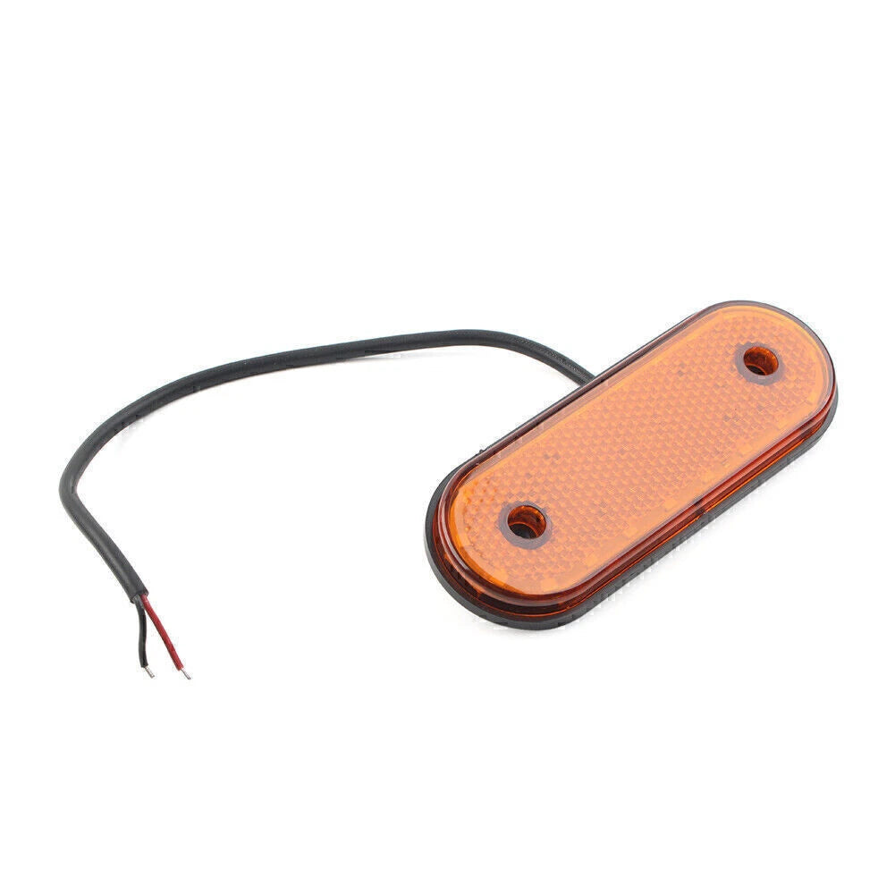 LED Oval Side Marker Indicator Light for Trailer Truck Lorry Van (2010-2023)