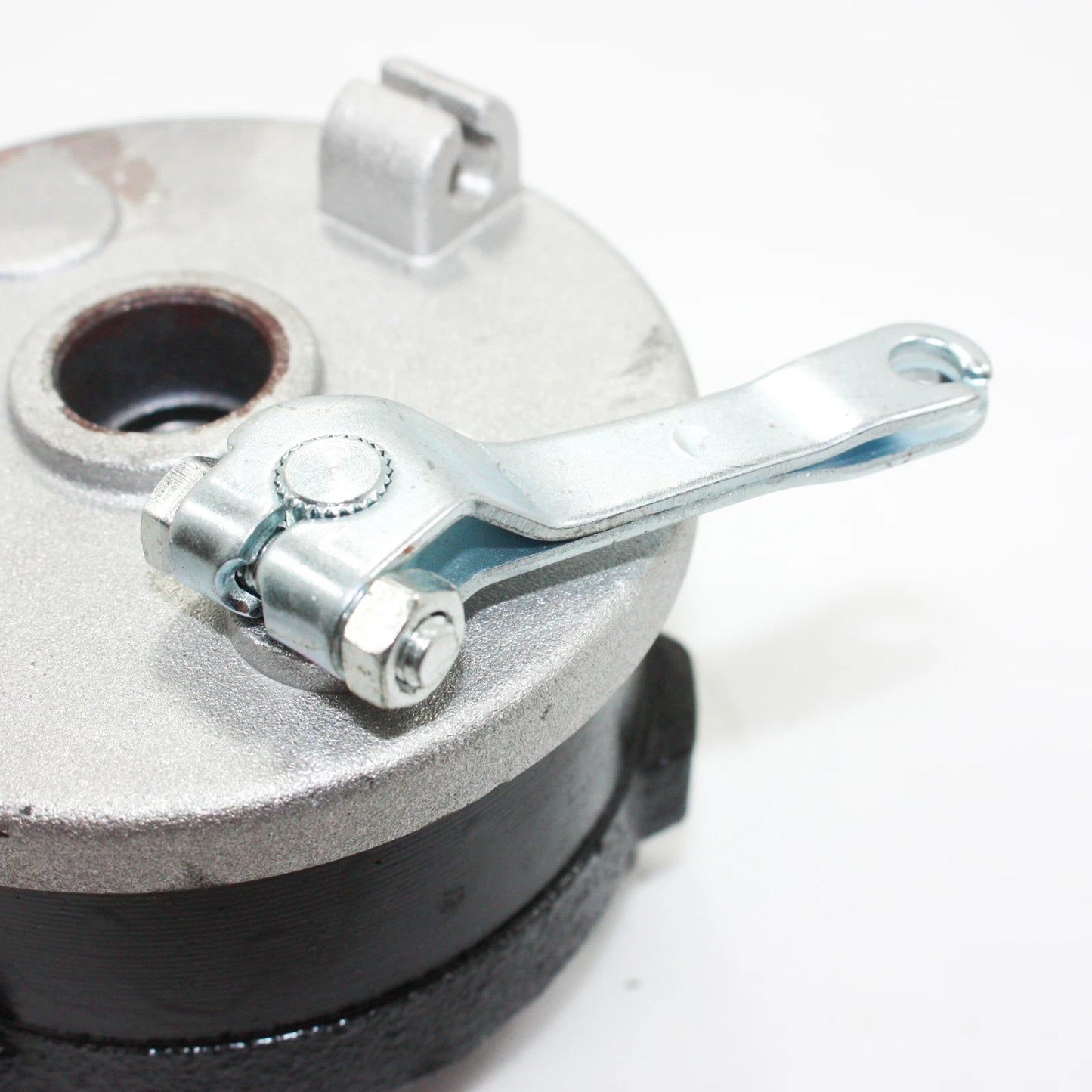 3 Stud Left Drum Brake Housing Wheel Hub + Shoes for 110cc 125cc Quad ATV