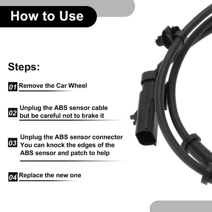 ABS Wheel Speed Sensor for Jeep Grand Cherokee (1999-2004) Rear Right