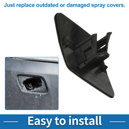 Front Left Washer Nozzle Cover for BMW X6 2015-2019 - Unpainted