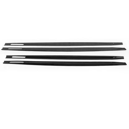 Glossy Black Side Skirts Extensions for 2020+ BMW 4 Series G22 G23 M440i 430i
