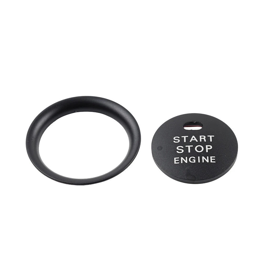Black Engine Start Push Button Cover Ring Trim for Mazda 3 6 CX-5 (2003-2023)