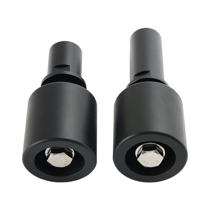 Crash Slider Protector Aluminum Frame Black for Kawasaki ZX-4R (2023-2024)