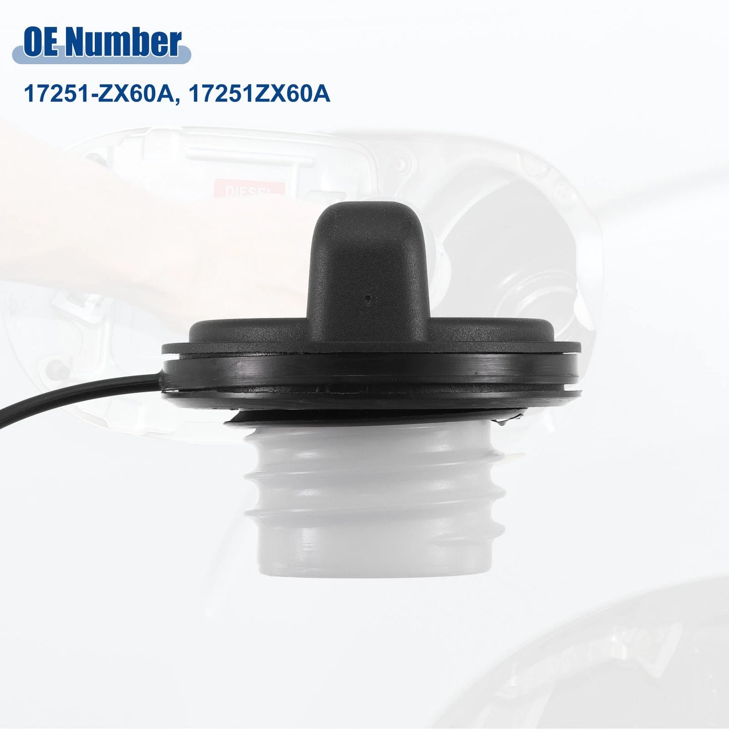 Gas Fuel Tank Cap for Nissan Altima Maxima Murano Quest Sentra (2003-2012)