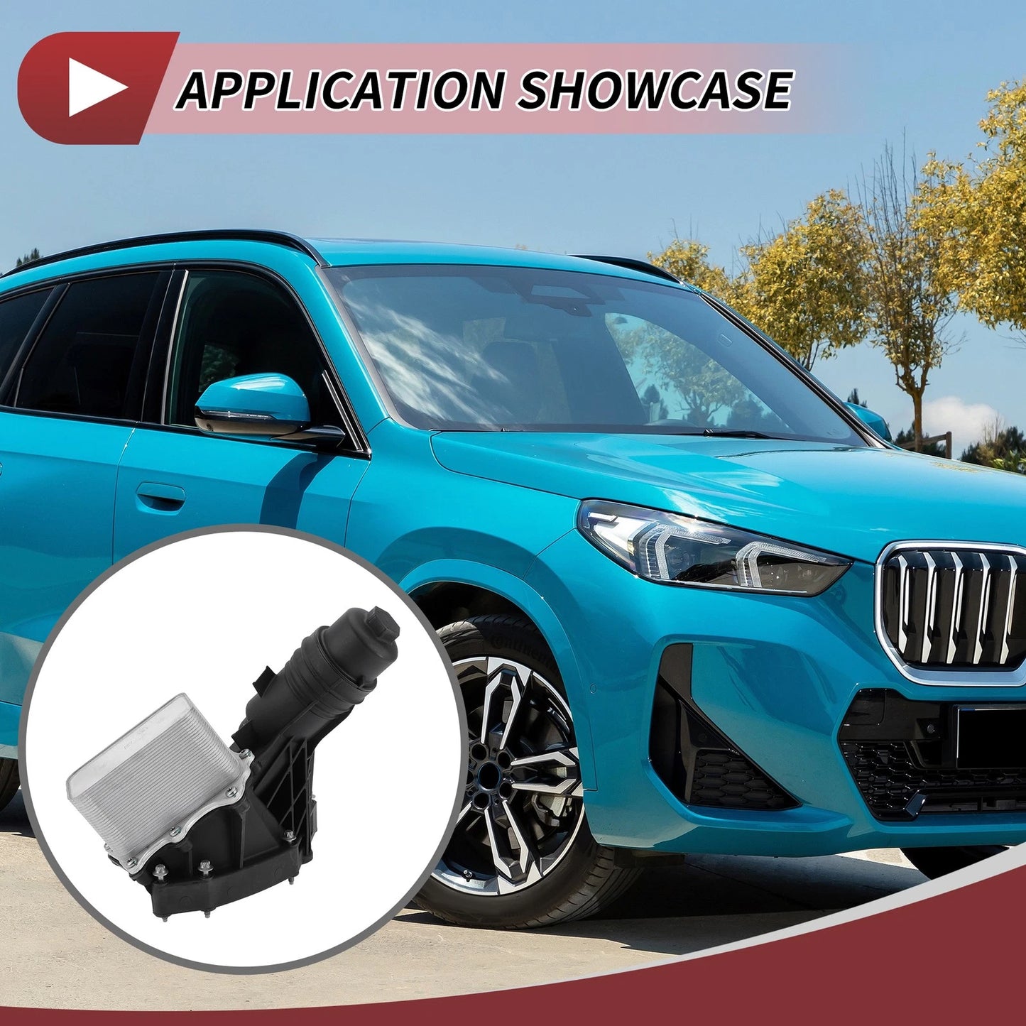 Engine Oil Cooler Filter Housing for BMW M240i XDrive