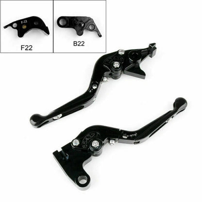 Adjustable Brake Clutch Lever for BMW S1000 RR (2010-2014) Black