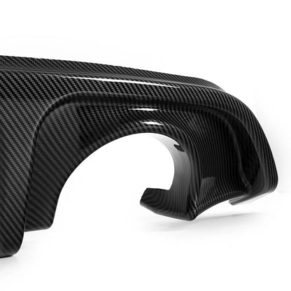 Carbon Fiber Rear Diffuser with Lights for Infiniti Q60 (2017-2022)