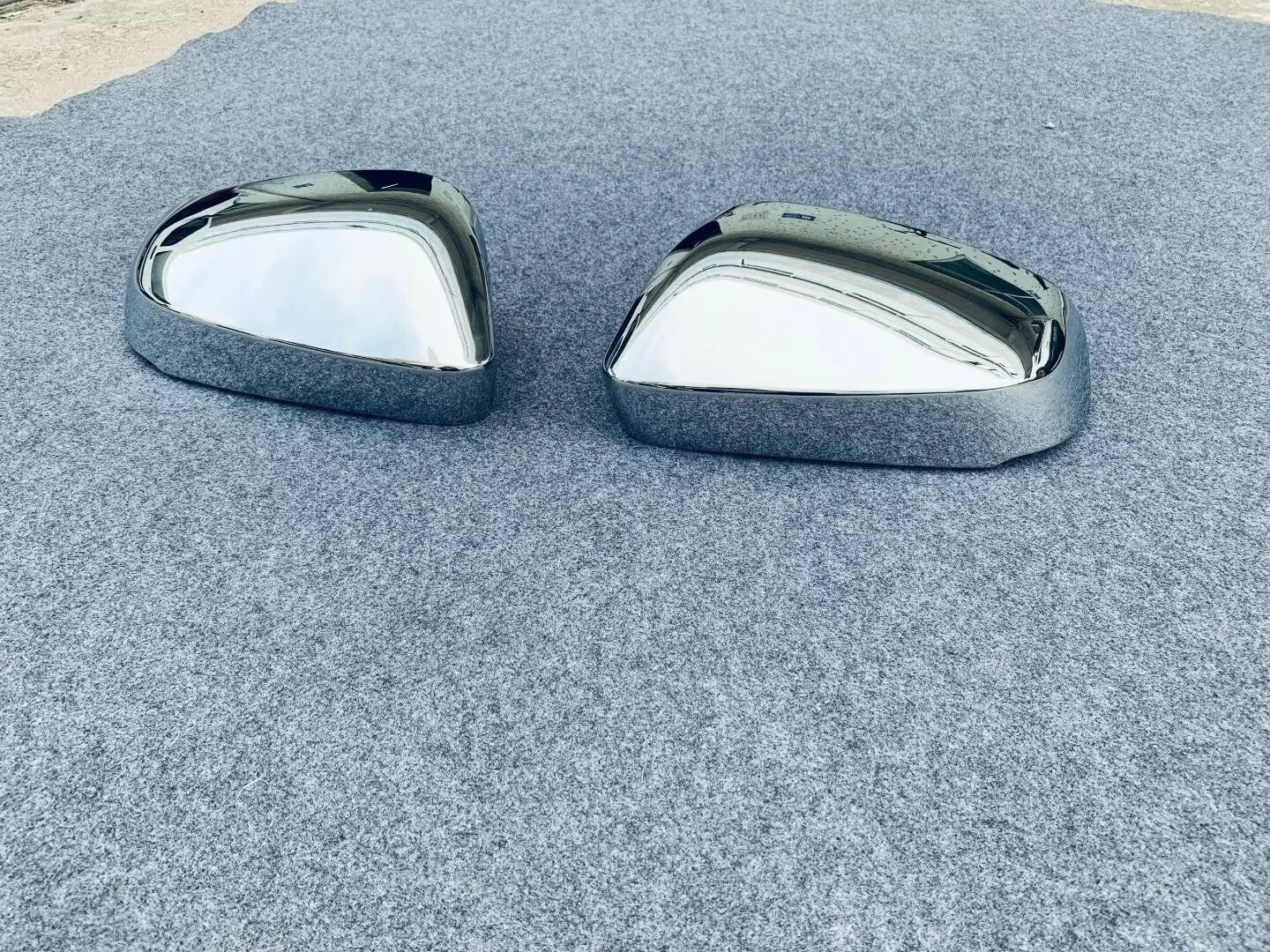 ABS Chrome Rearview Mirror Side Lid Cover Trim for 2024-2025 Toyota Tacoma 2 x pcs
