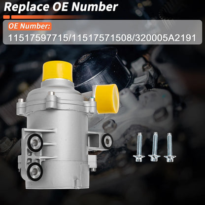 Electric Engine Water Pump for BMW X1 2.0L (2016-2023)