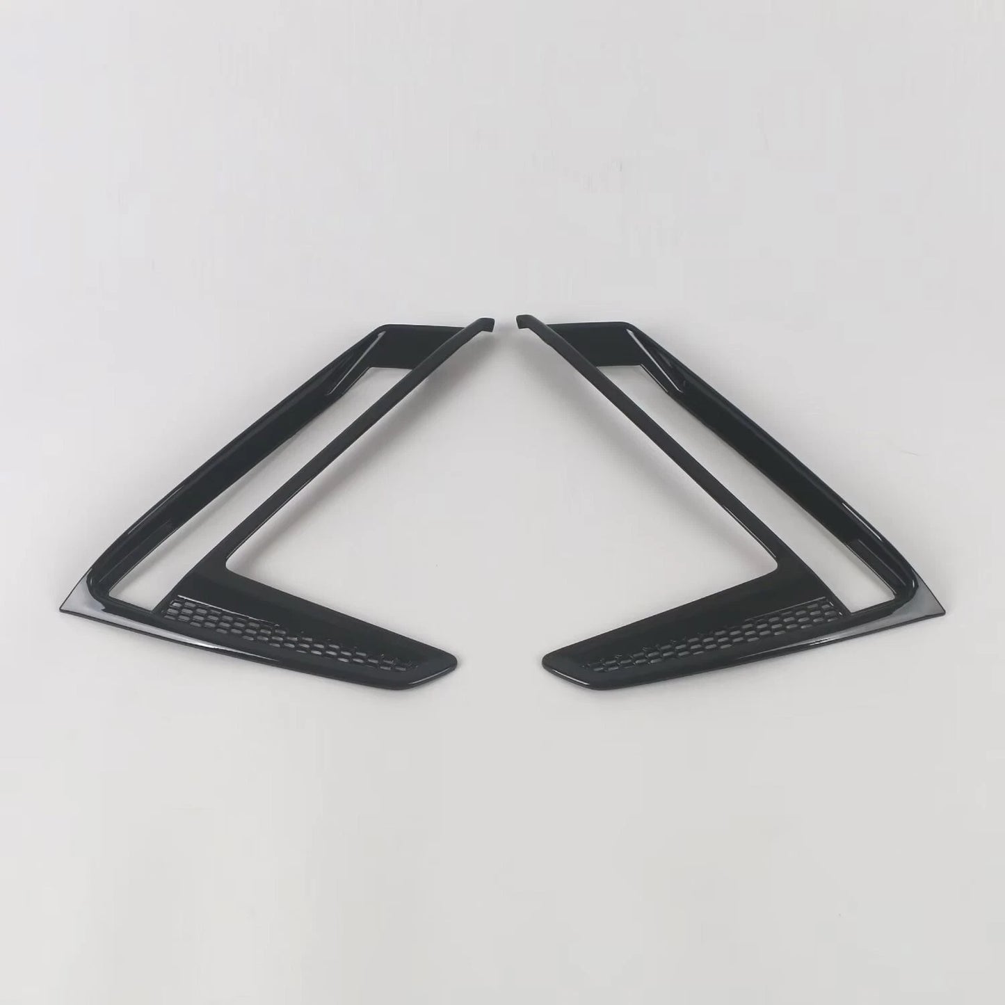Front Fog Light Lid Lamp Cover Trim for 2023 Honda CR-V 2 x Glossy Black