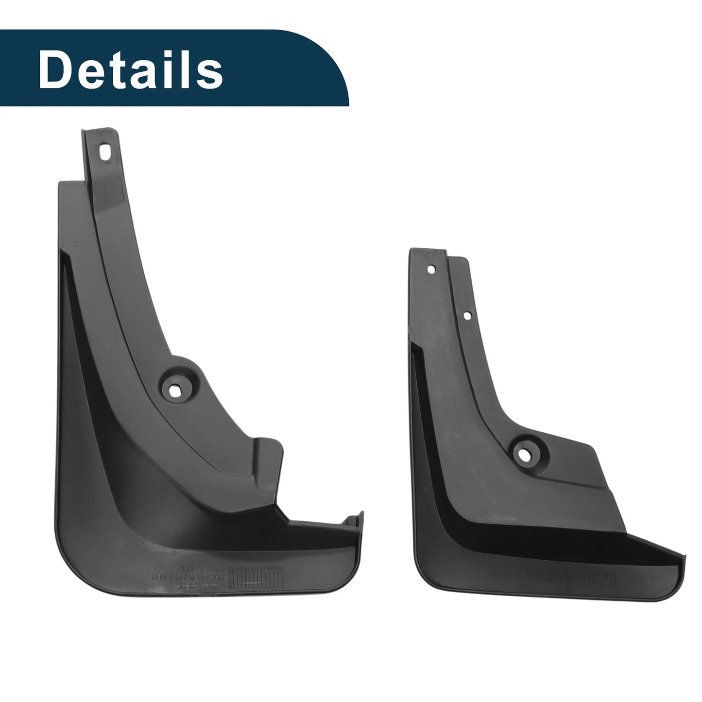 Mud Flaps Splash Guards for Peugeot 4008 (2012-2017)
